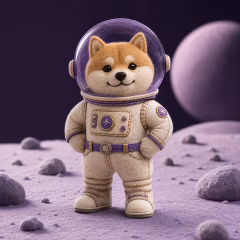 毛毡太空员